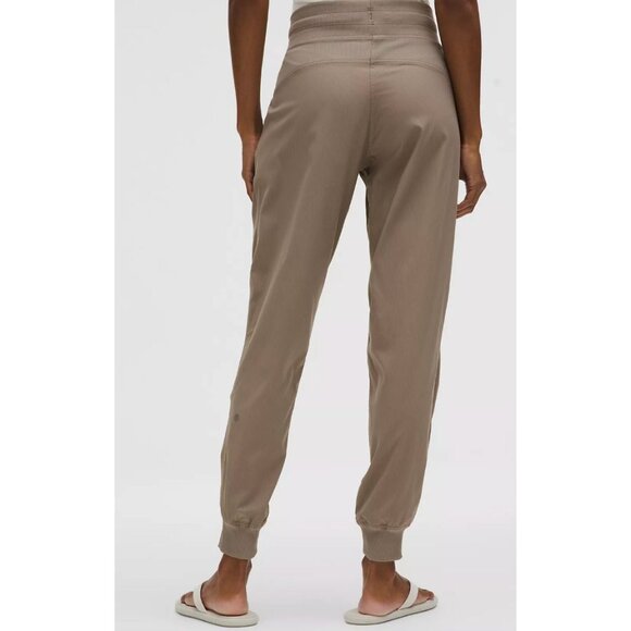 Lulu Lemon Dance Studio Mid-Rise Joggers Pants| Warm Ash Gray, Tan| Size 2 | NWT - Picture 2 of 8